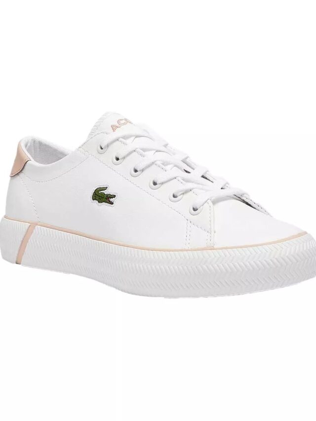 Tênis  Lacoste Casual  em couro   Natural Feminino
