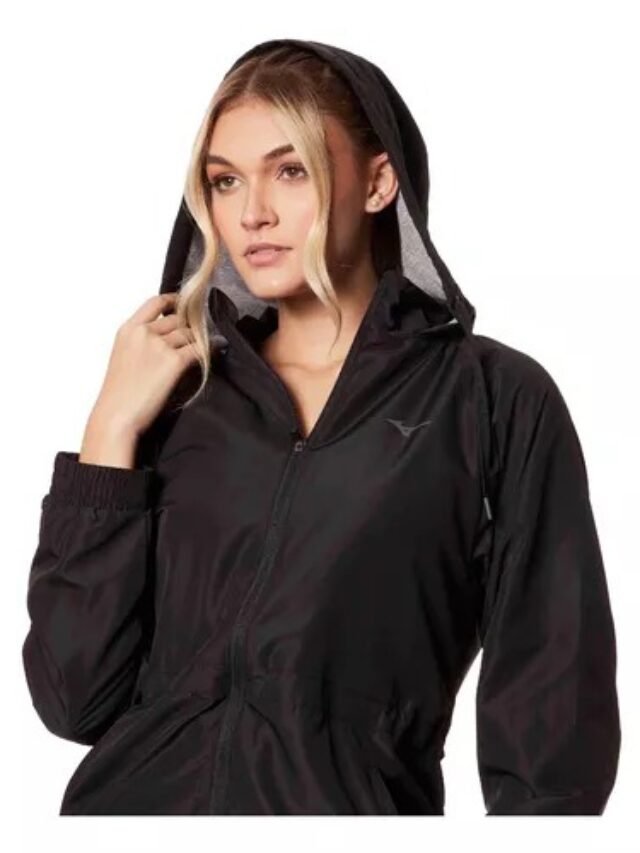 Elegância e Proteção: Jaqueta Feminina Mizuno Soul Fit 2 Tipo Parka