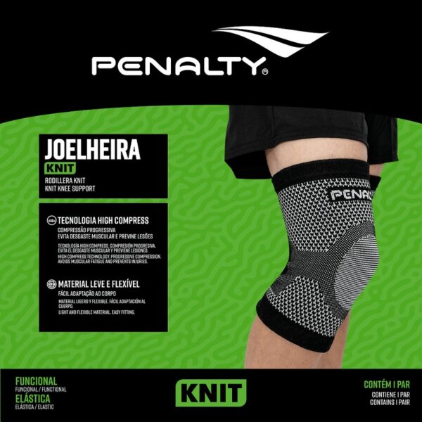 Joelheira Elástica Knit Penalty Tecnologia High Compress - Image 2