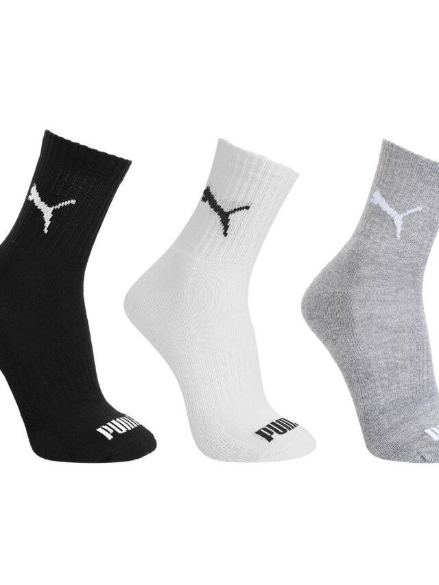 Conforto e Estilo: Meia Puma Cano Médio