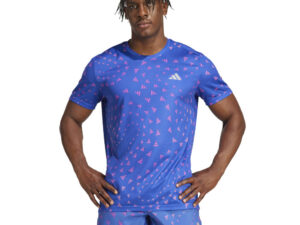 Camiseta Masculina Adidas Run It BL Tee